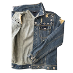 STUDDED DENIM JACKET