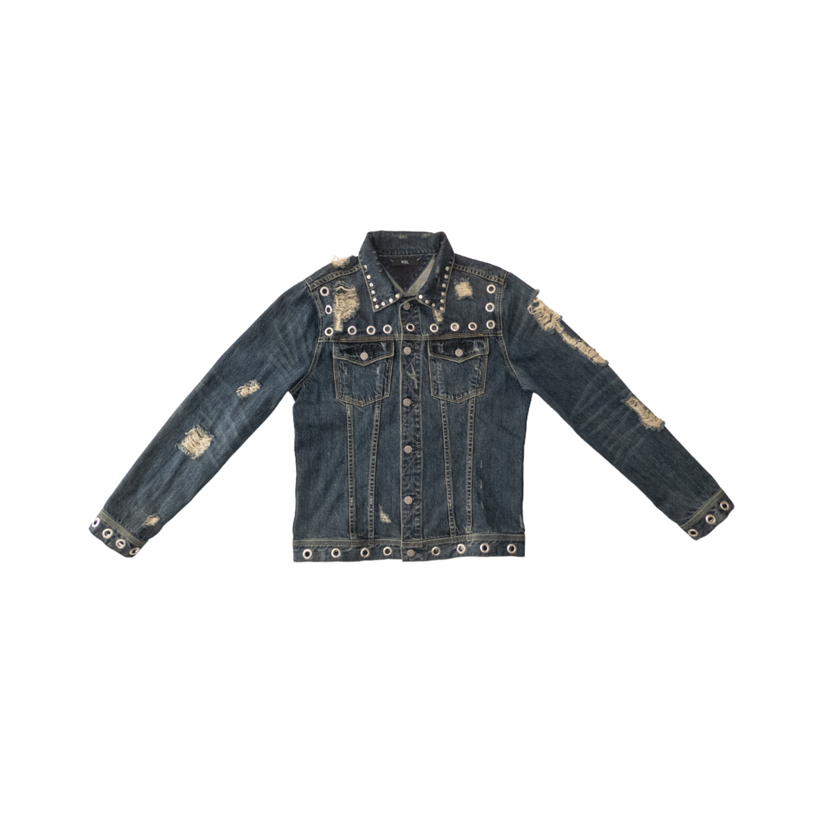 STUDDED DENIM JACKET