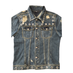 STUDDED DENIM JACKET