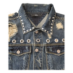 STUDDED DENIM JACKET